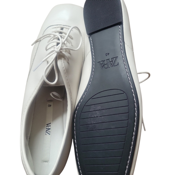 Zara White Casual Sneakers - Picture 3 of 4